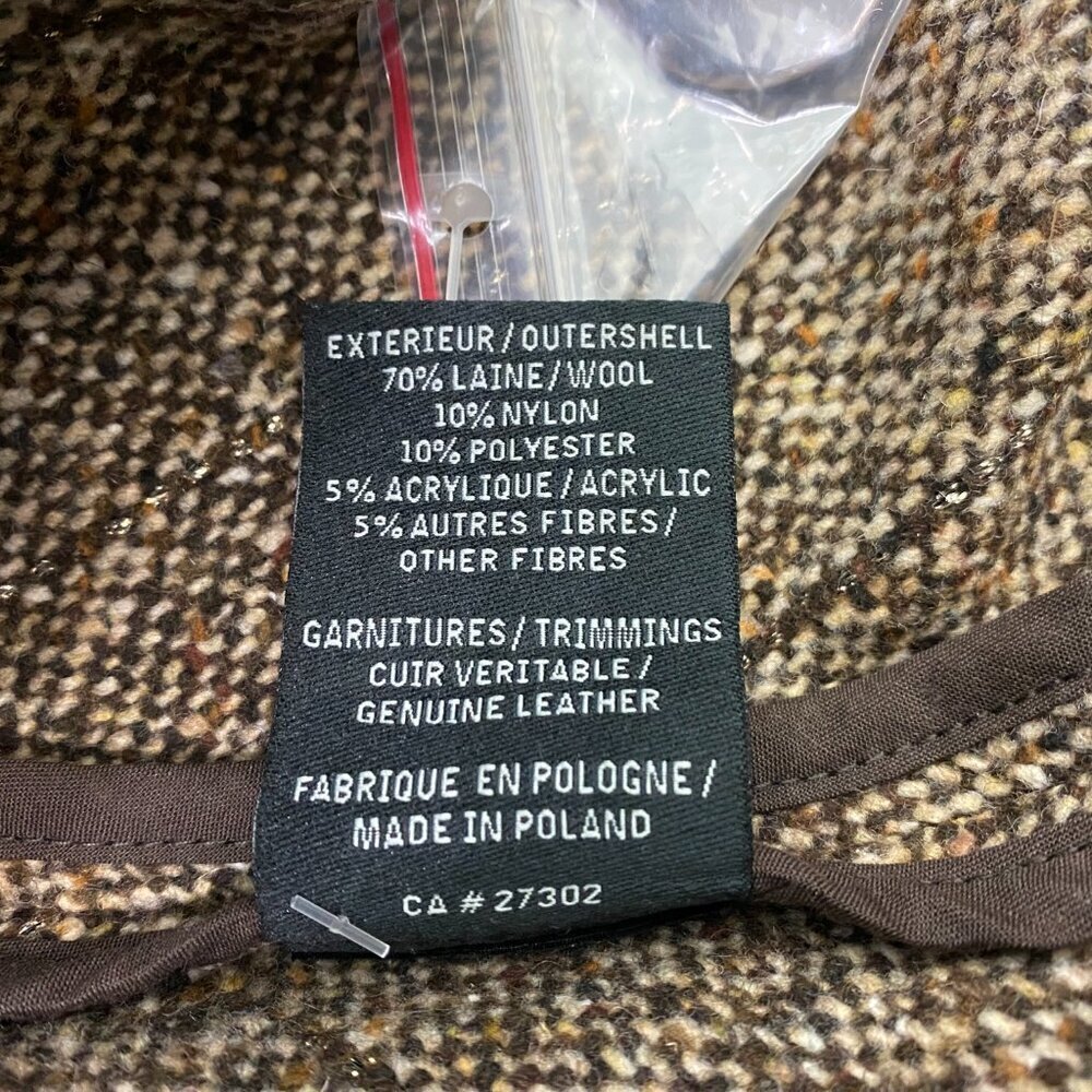 Mackage wool leather poncho cape - Picture 11 of 11